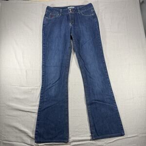 20X Wrangler Jackson Slim Fit Low rise Bootcut 7/8 Cowgirl Jeans 2001 Y2k